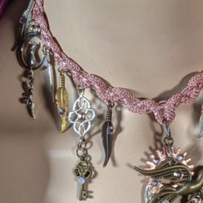 Fantasy Boho Necklace - Phoenix Rising